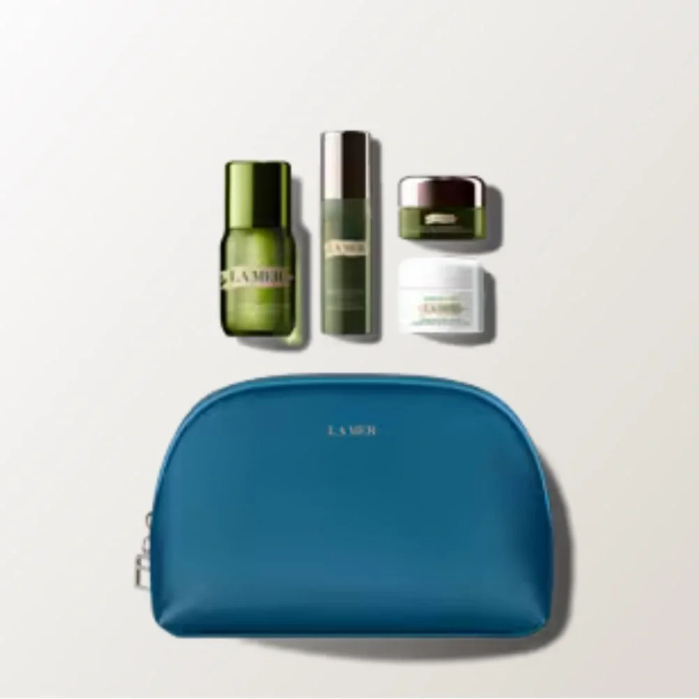 La Mer SMALL MIRACLES 4 pc luxury skincare gift set! New w bag! GWP - Picture 3 of 3